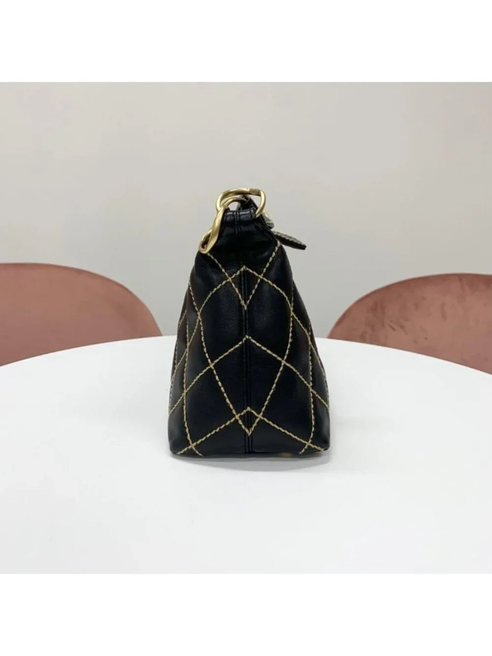 Chanel Wild Stitch CC Logo Shoulder Bag